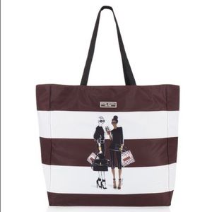 Henri Bendel Uptown Girl Packable Tote, Reverses! NWOT